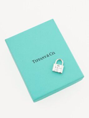 Tiffany & Co. 1837 Sterling Silver Padlock Pendant